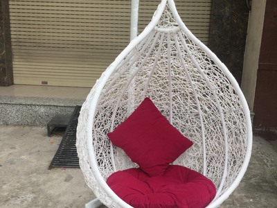 Ghế xích đu nhựa giả mây 2