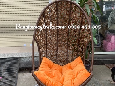 Ghế xích đu nhựa giả mây 5