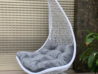Ghế xích đu nhựa giả mây 6