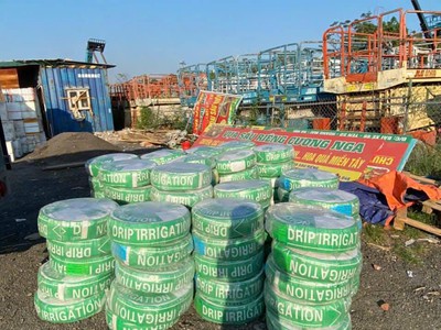 Ống tưới nhỏ giọt 16mm dày 0.15mm khoảng cách 20cm 2