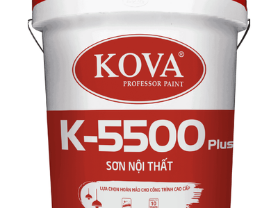 Bảng báo giá Sơn nội thất cao cấp KOVA K-5500 Plus Mờ, Bóng mờ, Bán bóng cập nhật mới nhất hiện nay 1