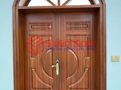 Cửa Thép Vân Gỗ - Nâng tầm diện mạo cho cả ngôi nhà 0