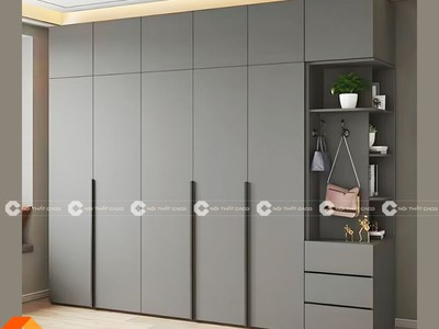 Tủ Quần Áo TAM054 Hiện Đại Phối Màu Sang Trọng 0