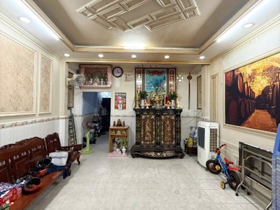 Nhà 2 tầng nở hậu hẻm thông 3,5m hoài thanh p bình đông giá 6,9 tỷ 0