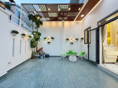 Nhỉnh 5ty - nhà ngang 6 x 19m - đường nhựa 8m - huỳnh tấn phát - nhà bè . full nội thất 4