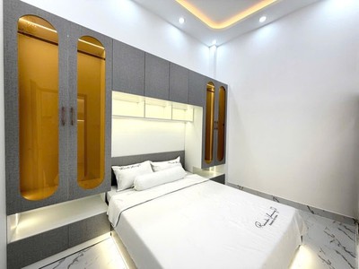 Nhỉnh 5ty - nhà ngang 6 x 19m - đường nhựa 8m - huỳnh tấn phát - nhà bè . full nội thất 2