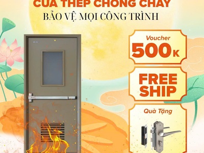 Cửa thép chống cháy: Giải pháp bảo vệ an toàn tối ưu cho công trình hiện đại 1