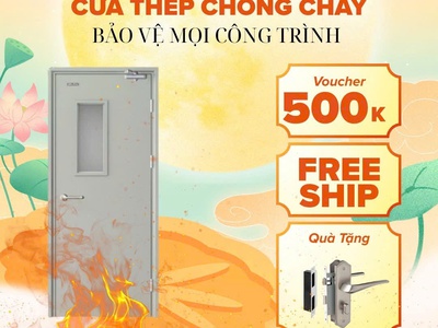 Cửa thép chống cháy: Giải pháp bảo vệ an toàn tối ưu cho công trình hiện đại 2