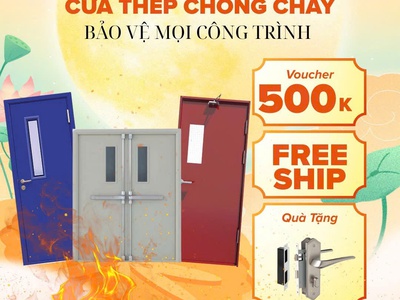 Cửa thép chống cháy: Giải pháp bảo vệ an toàn tối ưu cho công trình hiện đại 3