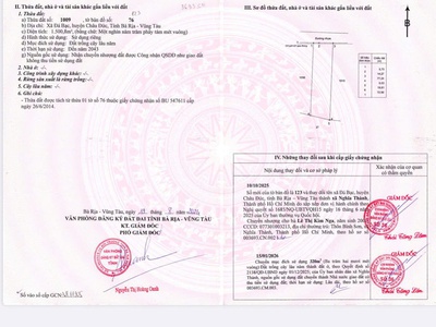 1500mv 320mv thổ cư , 20m mt quản phú tân an đường nhựa 6m 0