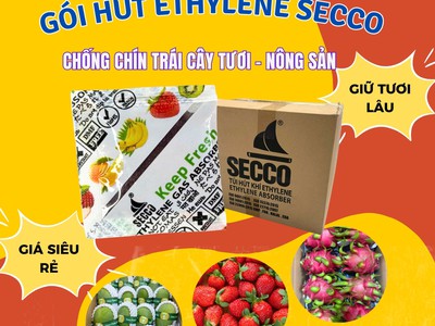 Gói Hút Khí Ethylene Secco 5g - Bảo Quản trái cây tươi 1