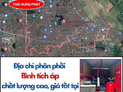 Địa chỉ phân phối bình tích áp chất lượng cao, giá tốt tại Hai Bà Trưng 0