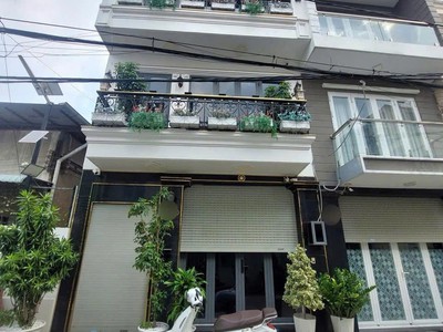 Shock giảm về 9.5 tỷ -hẻm ôtô 8m 5 tầng st-4pn ngang hiếm 5.5m nhà cực đẹp giáp q10 0