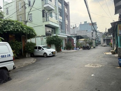 Nhà ngay chợ tự phát phạm văn bạch tân bình 4mx12m giá 4,5 tỷ tl 0