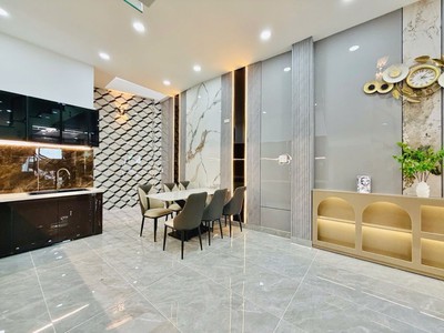 Bán nhà mặt tiền bùi quang là 68m2 4 tầng tặng nội thất sát emart phan huy ích chỉ 6.95 tỷ 4