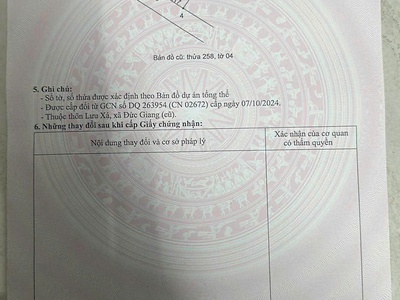 Chính chủ bán đất Đức Thượng, Hoài Đức, Hà Nội - Gần Hồ Điều Hòa, chợ, QL32 - Giá đầu tư 3