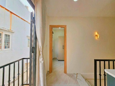 Nhà hẻm thông - mới trống đón  tết - quang trung gò vấp - 2 tầng - 4mx8m 3pn - giá 4ty nhĩnh 2