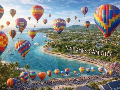 đón lễ hội khinh khí cầu check-in tết 2026 cực hot mùa lễ hội đầu tiên tại vinhomes green 0