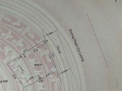 Mặt tiền phạm cự lượng giá rẻ nhất khu vực 1