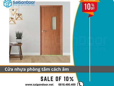 Vì Sao Nên Chọn Cửa Nhựa Phòng Tắm Cách Âm  Lời Khuyên 0
