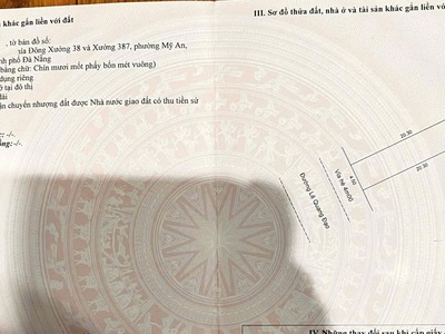 1 phút trước Cần bán lô đất 92m2 đường 7m5 LÊ QUANG ĐẠO khu An Thượng, Đà Nẵng 0