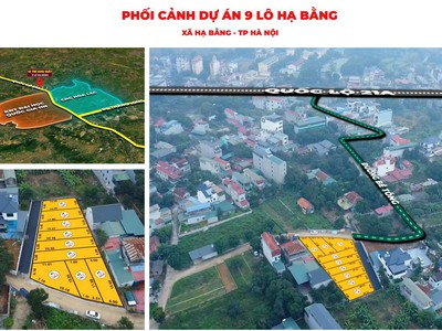 Bên em mở bán 9 lô đất ở tại thôn linh sơn, xã hạ bằng, khu vực bình yên, thạch thất, hn 1
