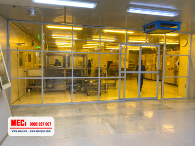 Tiêu chuẩn Vách Nhựa PVC sau khi lắp đặt 1