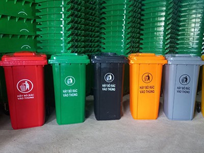 Hướng dẫn vệ sinh và khử trùng thùng rác 240L đạt tiêu chuẩn vệ sinh công nghiệp 0