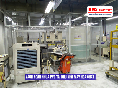 Tiêu chuẩn Vách Nhựa PVC sau khi lắp đặt 0