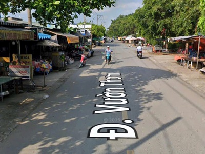 Cần bán 283m2 đất thô cư mt đường vườn thơm 0