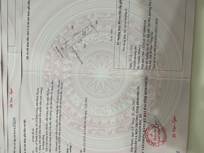 Bán đất p.an lộc 5 30 tc 50m đ 17m 0