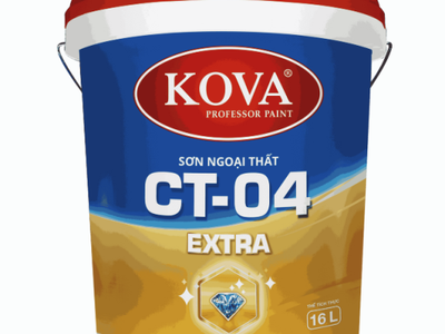 Tổng nhà phân phối Sơn ngoại thất cao cấp KOVA CT-04 Extra Bóng mờ ngoài trời chính hãng giá rẻ  tại 1