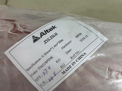 Màng PVC màu hồng   Phù hợp sản xuất   trang trí 2