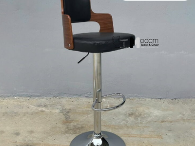 Ghế quầy bar nâng hạ lưng ốp gỗ CB2301-P tại HCM 3