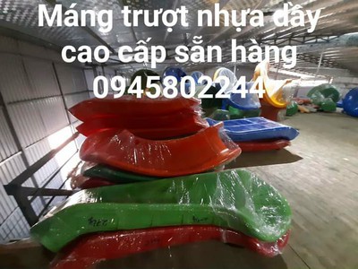 Máng trượt rẽ nghiêng về 1 bên loại siêu dày xịn riêng máng 21 kg dài 2m3 dày 30 cm cực chắc chắn 09 8