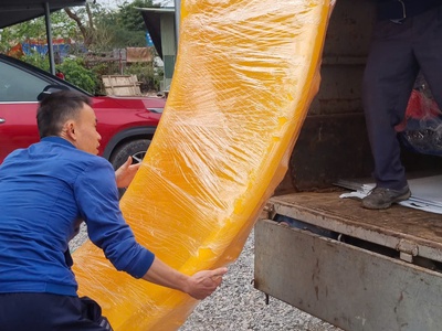 Máng trượt rẽ nghiêng về 1 bên loại siêu dày xịn riêng máng 21 kg dài 2m3 dày 30 cm cực chắc chắn 09 15