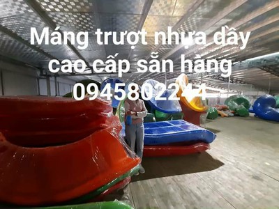 Máng trượt rẽ nghiêng về 1 bên loại siêu dày xịn riêng máng 21 kg dài 2m3 dày 30 cm cực chắc chắn 09 9