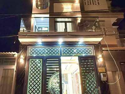 Tuyệt phẩm nhà 3 tầng đường huỳnh tấn phát, nhà bè - sổ hồng chính chủ, 4pn, 8.6 tỷ 0