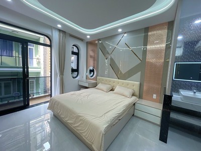 Nhà mới đường 8m -  nguyễn tư giản gò vấp - tặng full nội thất - 4.2mx14m - 5tầng - giá nhĩnh 10 tỷ 1