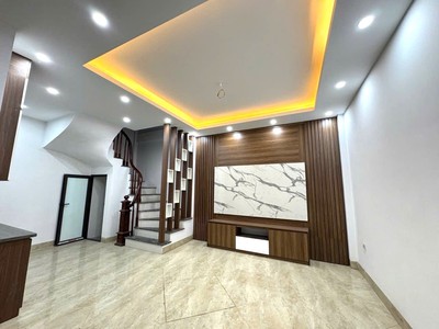Bán nhà xây mới 5 tầng liên mạc bắc từ liêm, ô tô đỗ cổng, giá 6 tỷ. 0