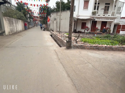 Lô góc 100m 2 mặt tiền trục kinh doanh. ô tô tránh tích giang - phúc thọ - hà nội 1