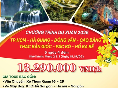 Tour Tết Miền Bắc 2026: Đón Tết Cùng Saco Travel 3