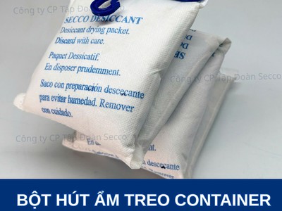 Bột Hút Ẩm - Bột Chống Ẩm Secco Treo container Loại 1000g 3