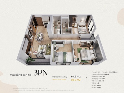 Sở hữu ngay căn 3PN tại The Parkland   Imperia Ocean City   lựa chọn an cư lâu dài 4