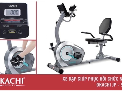 Lựa chọn xe đạp tập vật lý trị liệu sau tai biến sao cho hiệu quả OKACHI JP-596A 1