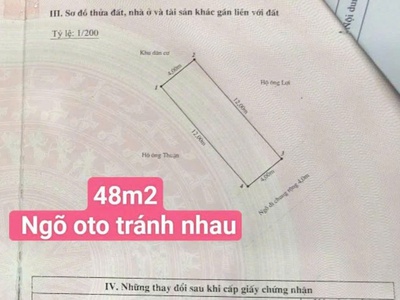 Bán nhà vĩnh niệm - 48m 4 tầng - mới tinh - ngõ4m - giá 4.89 tỉ cạnh việt phát 4