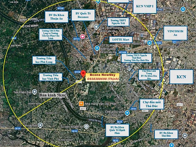 Bán căn hộ 3PN2WC - Vị trí chiến lược mặt tiền QL13 - Sát cạnh Ga Metro 0