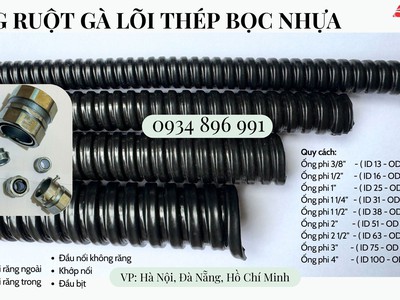 Ống Kẽm Bọc  Thép Và Đầu Nối Đủ Quy Cách Phi 16 Tại Đà Nẵng, Hà Nội, Hồ Chí Minh 1