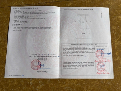 Cần tiền, giá nào cũng bán - bán 70,9m đất dịch vụ tiên phương - quy hoặch ra mặt đường 6 3