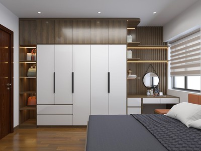 Combo Phòng Ngủ Gỗ Công Nghiệp MDF Đẹp Chất Lượng 1